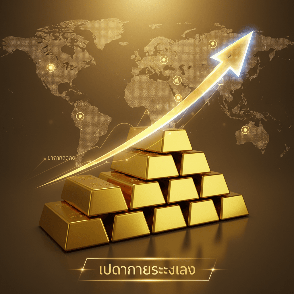 ทองคำมีลุ้นทะลุ $4,500-5,000 ในปี 2026 รับแรงหนุนจากธนาคารกลางและความเสี่ยงโลก